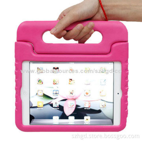 Cover for new iPad mini with bag design, non-toxic and safe material for kids